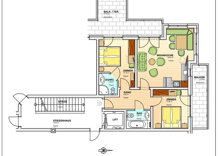 A Casa Residenz Апартаменты Зёльден